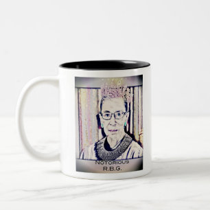Notorious R.B.G. Two-Tone Coffee Mug