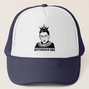 Notorious RBG BLACK - Ruth Bader Ginsburg Trucker Hat