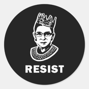 Notorious RBG Classic Round Sticker