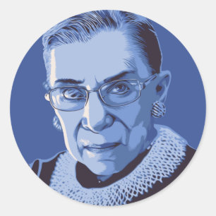 Notorious RBG Classic Round Sticker