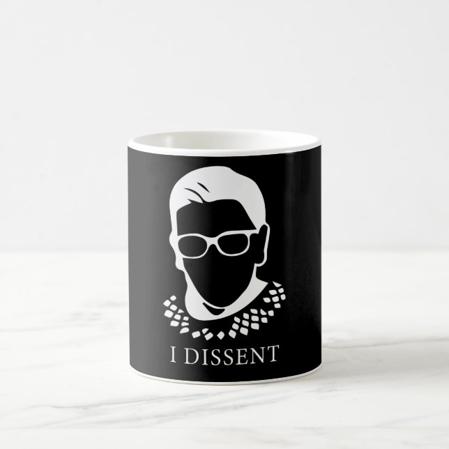 Notorious RBG - I Dissent Coffee Mug (Center)