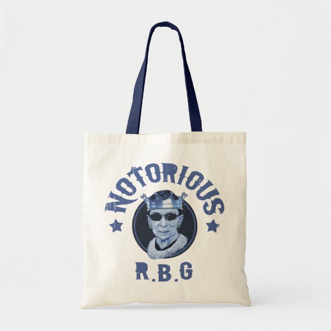 Notorious RBG III Tote Bag (Front)