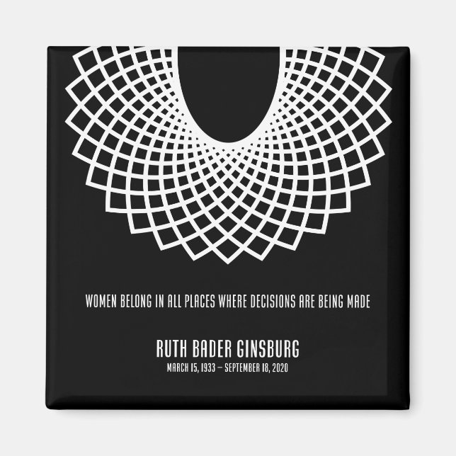 Notorious RBG Magnet (Front)