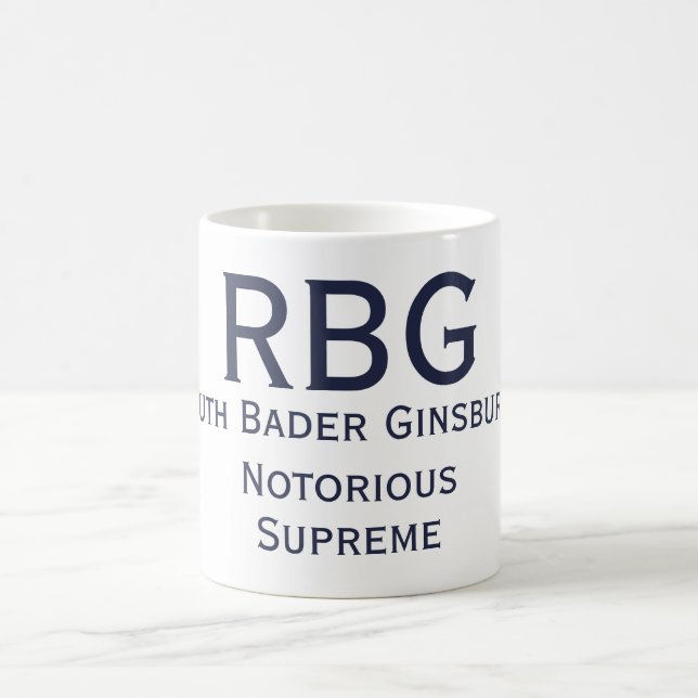 Notorious RBG Mug (Center)