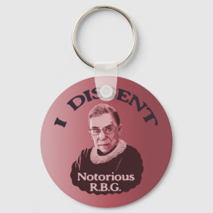 Notorious RBG -p Key Ring