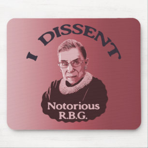 Notorious RBG -p Mouse Mat