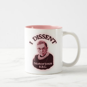Notorious RBG -p Two-Tone Coffee Mug