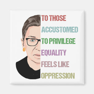 Notorious RBG Poster, Ruth Bader Ginsburg Magnet