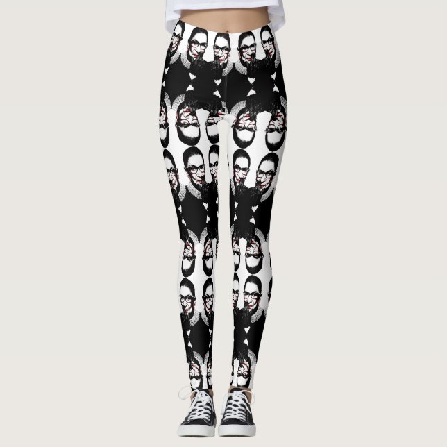NOTORIOUS RBG print leggings (Front)