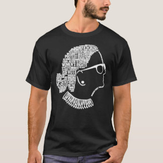 Notorious RBG Ruth Bader Ginsburg Quotes Feminist  T-Shirt