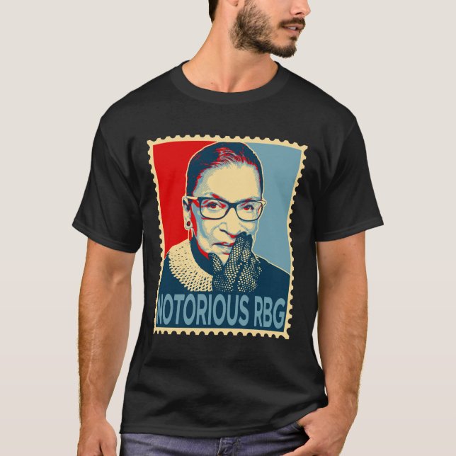 Notorious RBG Ruth Bader Ginsburg T-Shirt (Front)