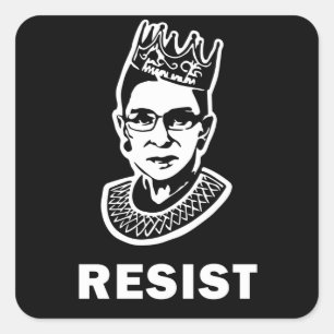 Notorious RBG Square Sticker
