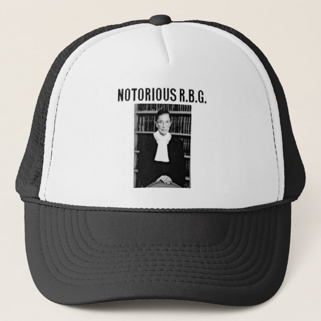 Notorious RBG Trucker Hat (Front)