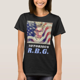 Notorious RGB Ruth Bader Ginsburg Feminist Liberal T-Shirt