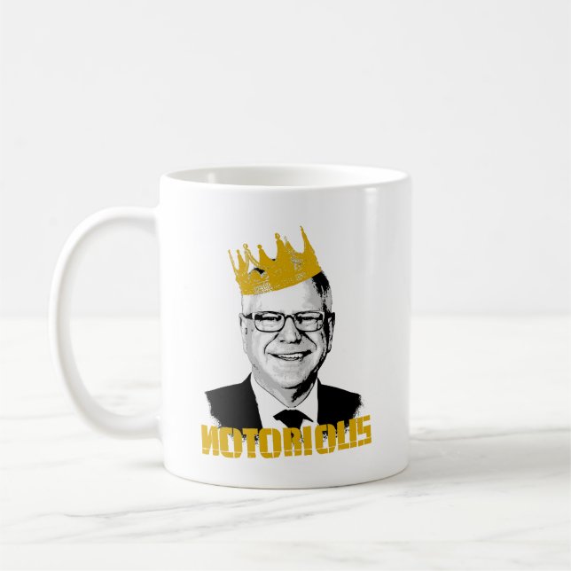 Notorious TIm Walz Coffee Mug (Left)