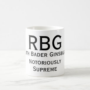 Notoriously Supreme RBG Mug