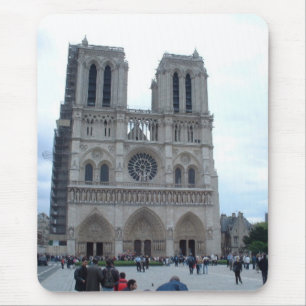 Notre Dam Cathedral Mouse Mat