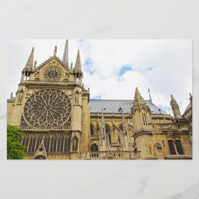 Notre dam stationery (Front)