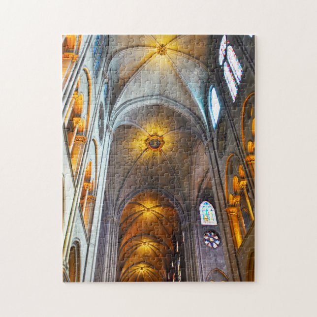 Notre Dame (1163-2019) Jigsaw Puzzle (Vertical)
