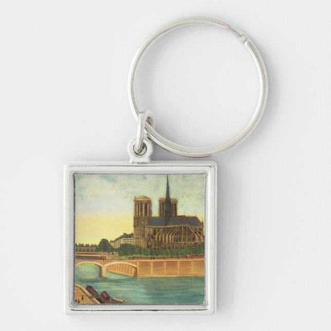 Notre-Dame  c.1933 Key Ring (Front)