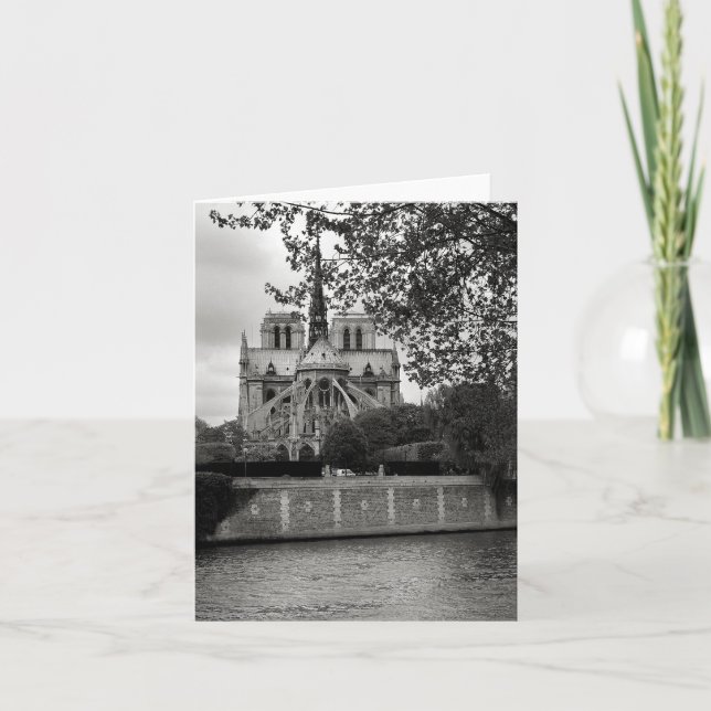 Notre Dame Cathedral Card (Front)