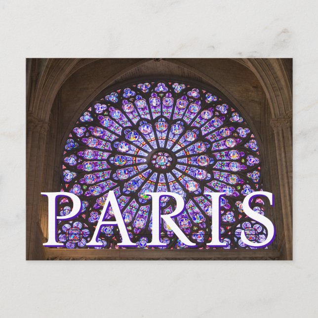 Notre Dame Cathedral | Paris, France | Birthday Postcard (Front)