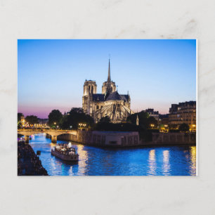 Notre Dame Cathedral Paris Postcard