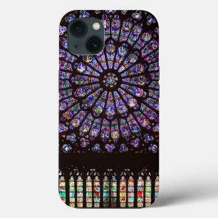Notre Dame Cathedral Paris Rose Window iPhone 13 Case