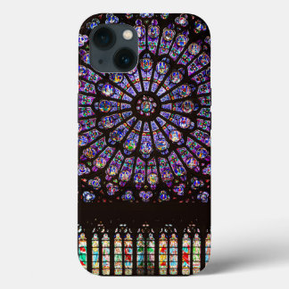 Notre Dame Cathedral Paris Rose Window iPhone 13 Case