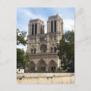 notre dame cathedral postcard