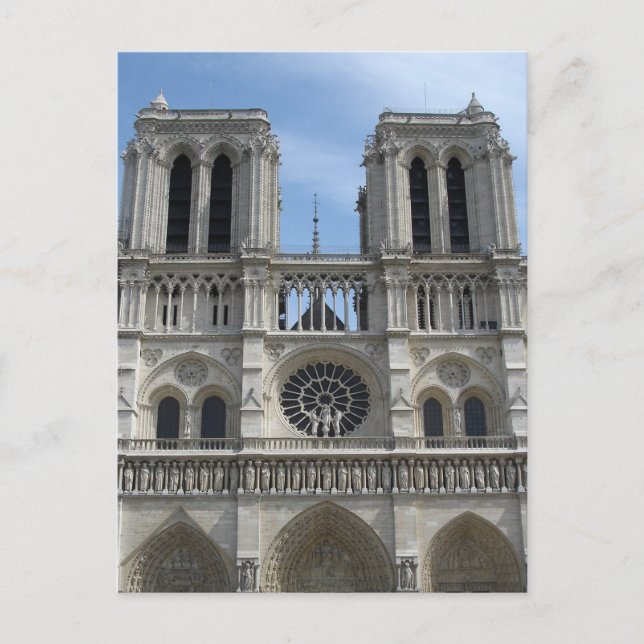 Notre Dame Cathedral Postcard (Front)