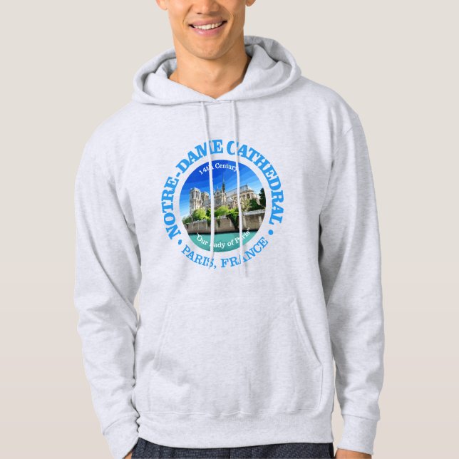 Notre Dame Cathedral (rd) Hoodie (Front)