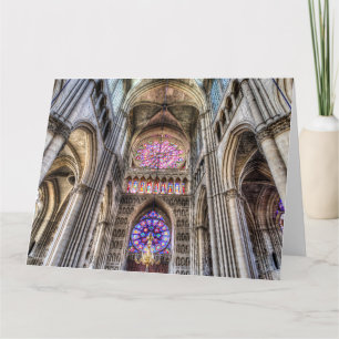 Notre Dame Cathedral Reims  Card