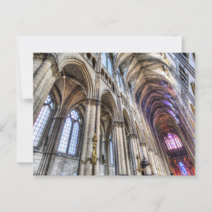 Notre Dame Cathedral Reims  Postcard