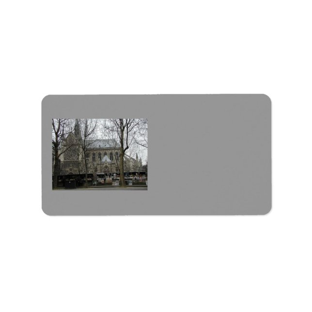 Notre Dame Church Address Label (Front)