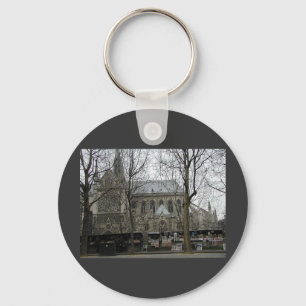 Notre Dame Church Key Ring