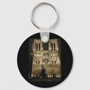 Notre Dame Church Key Ring