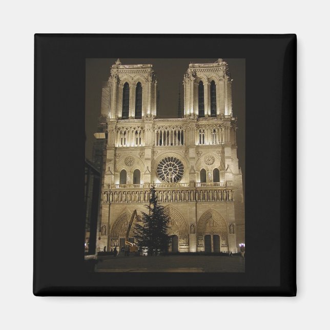 Notre Dame Church Magnet (Front)