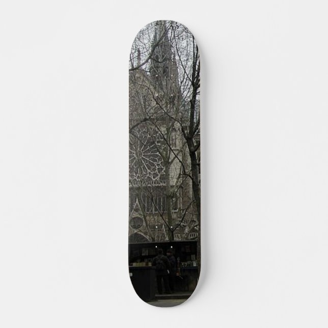 Notre Dame Church Skateboard (Front)