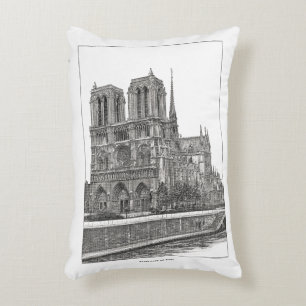 Notre Dame de Paris  Decorative Cushion
