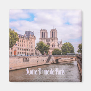 Notre Dame de Paris France Catholic cathedral Magnet