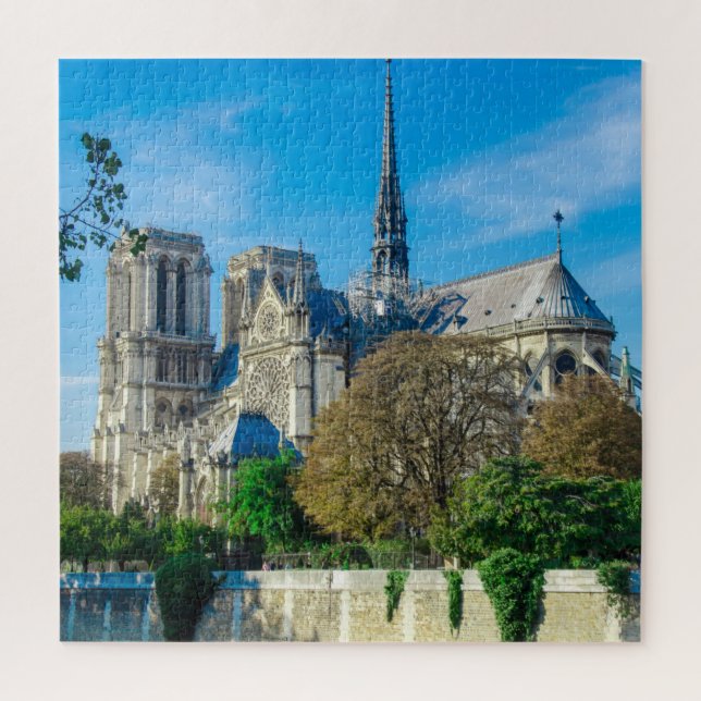 Notre Dame de Paris in France Jigsaw Puzzle (Vertical)