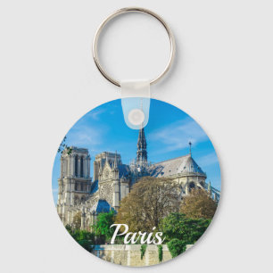 Notre Dame de Paris in France Key Ring