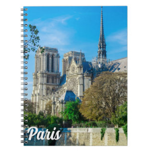 Notre Dame de Paris in France Notebook