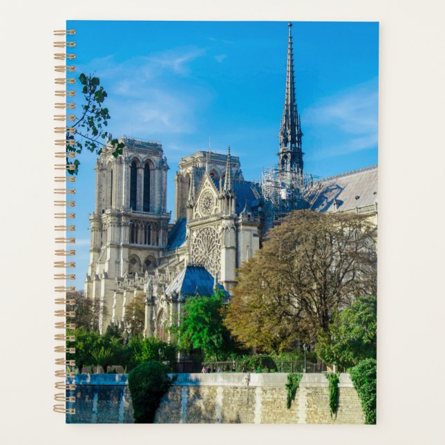 Notre Dame de Paris in France Planner (Front)