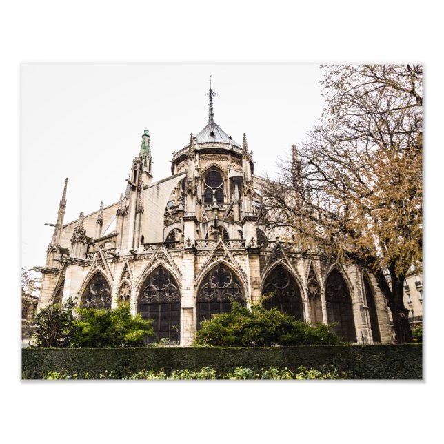 Notre Dame de Paris Photo Print (Front)
