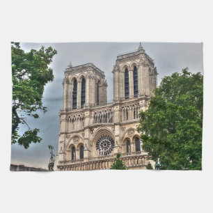 Notre-Dame de Paris Photo Tea Towel