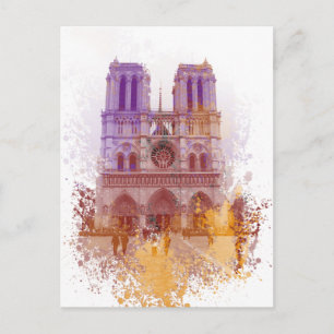 Notre Dame de Paris Postcard