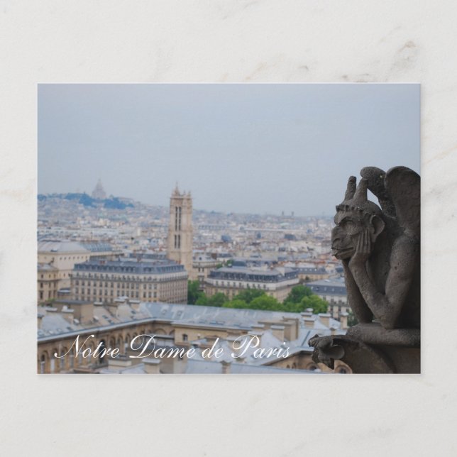 Notre Dame de Paris Postcard (Front)
