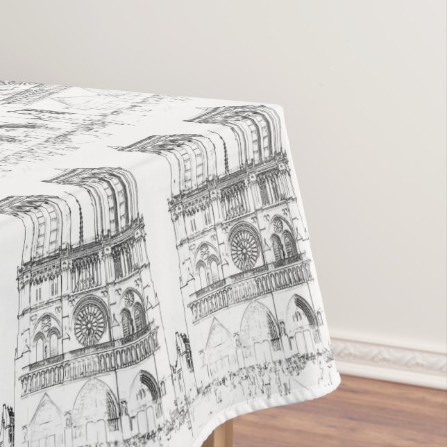 Notre Dame de Paris Tablecloth (In Situ)